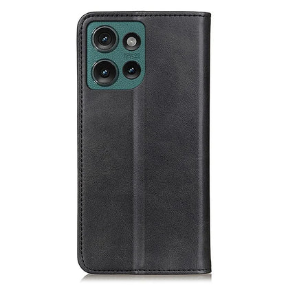 For Motorola Edge 50 5G Case Split Leather Flip Wallet Phone Cover