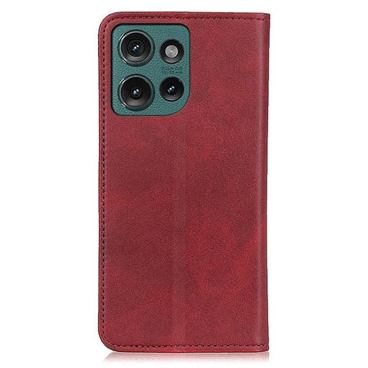 For Motorola Edge 50 5G Case Split Leather Flip Wallet Phone Cover
