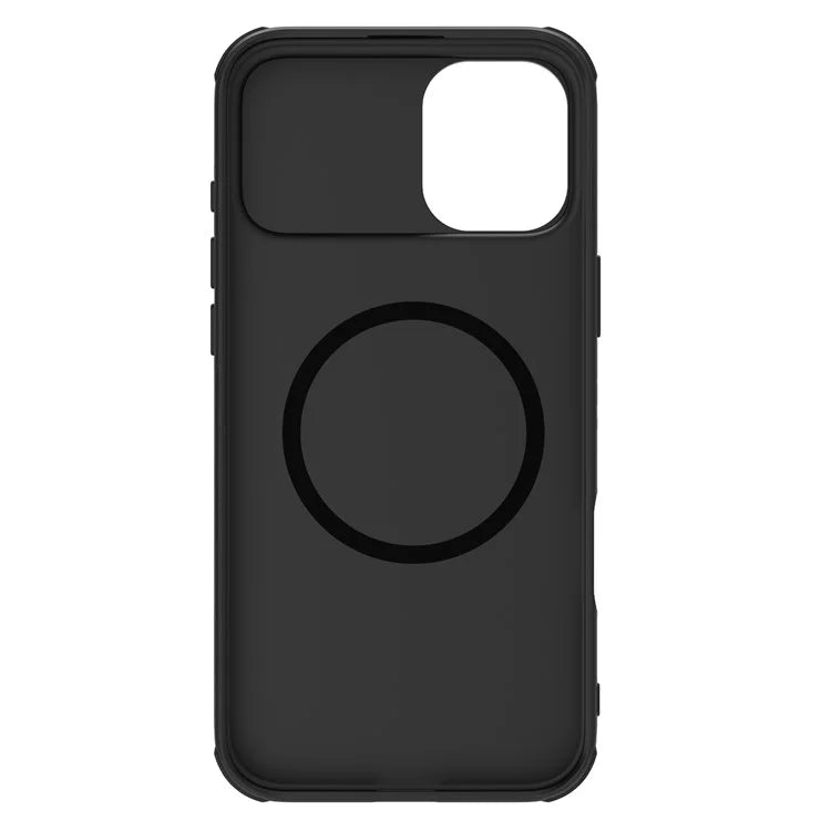 NILLKIN Camshield Pro for iPhone 16 Pro Case Compatible with MagSafe TPU+PC Phone Cover with Slider Camera - Black