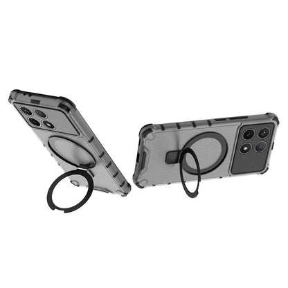 Phone Case For Xiaomi Poco F6 Pro 5G  /  Redmi K70 5G  /  Redmi K70 Pro 5G with Kickstand PC+TPU Phone Cover Compatible with MagSafe
