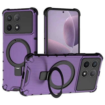 Phone Case For Xiaomi Poco F6 Pro 5G  /  Redmi K70 5G  /  Redmi K70 Pro 5G with Kickstand PC+TPU Phone Cover Compatible with MagSafe