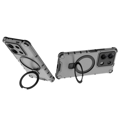 For Xiaomi Redmi Note 13 5G Case with Kickstand PC+TPU Phone Cover Compatible with MagSafe