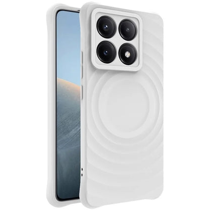 IMAK UC-6 Series for Xiaomi 14T Case Water Drop Texture Anti-Skid Matte TPU Cover