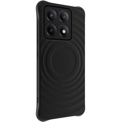 IMAK UC-6 Series for Xiaomi 14T Case Water Drop Texture Anti-Skid Matte TPU Cover