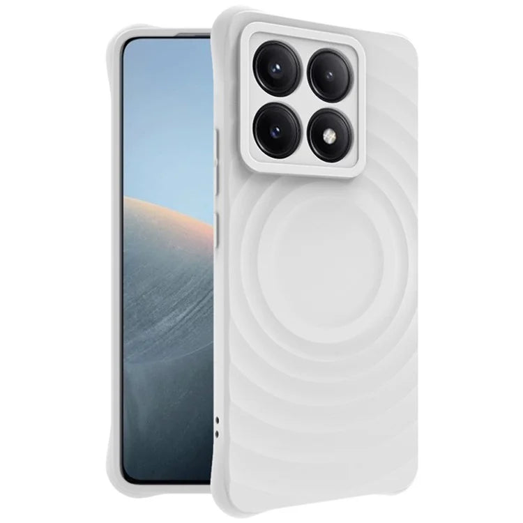 IMAK UC-6 Series for Xiaomi 14T Pro Case Water Drop Texture Anti-Skid Matte TPU Cover