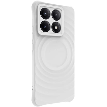 IMAK UC-6 Series for Xiaomi 14T Pro Case Water Drop Texture Anti-Skid Matte TPU Cover