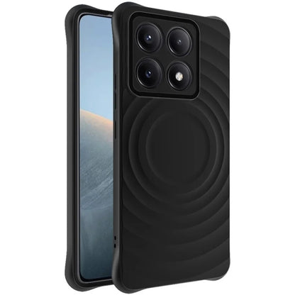 IMAK UC-6 Series for Xiaomi 14T Pro Case Water Drop Texture Anti-Skid Matte TPU Cover
