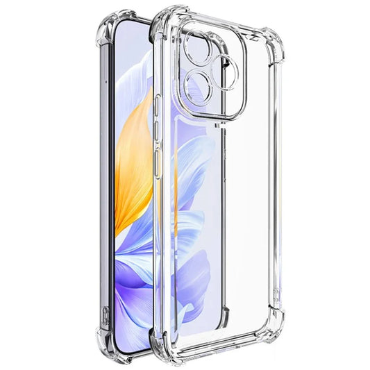 IMAK UX-4 Series for Honor X60i 5G Case Straight Frame Four Corner Shockproof Clear TPU Cover