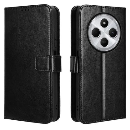 For Xiaomi Redmi 14C 4G Case Crazy Horse Texture PU Leather Phone Wallet Cover