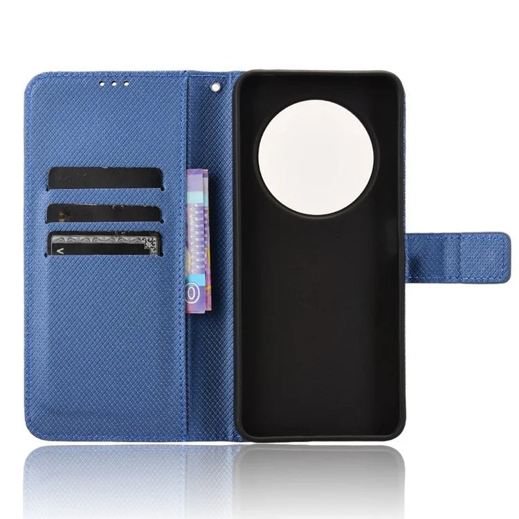 For Xiaomi Redmi 14C 4G Case PU Leather Diamond Texture Wallet Phone Cover