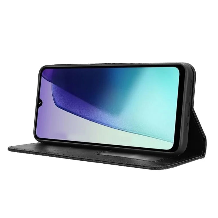 For Xiaomi Redmi 14C 4G Leather Case Wallet Stand Retro Texture Phone Cover