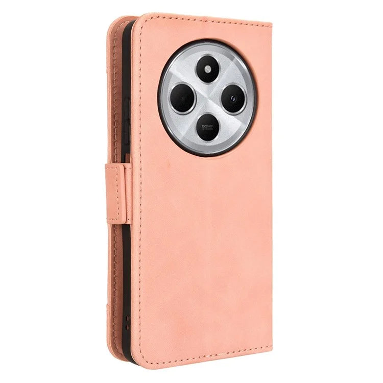 For Xiaomi Redmi 14C 4G Leather Case Phone Wallet Cover with Multiple Card Slots