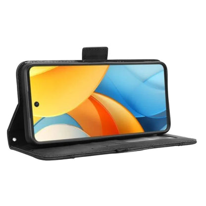For ZTE nubia V60 Design / Blade V60 Design Leather Case Phone Wallet Cover with Multiple Card Slots