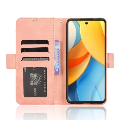 For ZTE nubia V60 Design / Blade V60 Design Leather Case Phone Wallet Cover with Multiple Card Slots