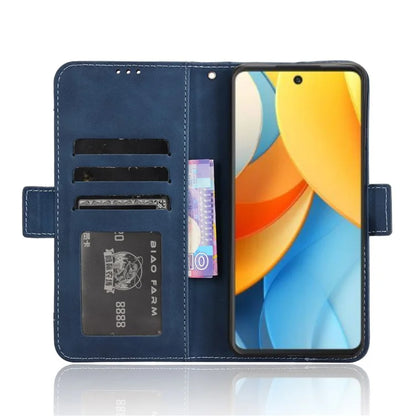 For ZTE nubia V60 Design / Blade V60 Design Leather Case Phone Wallet Cover with Multiple Card Slots