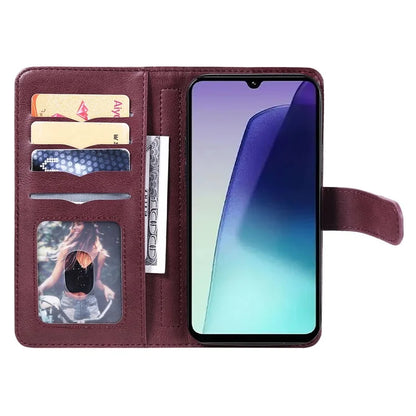 KT Multi-Functional Series-1 For Xiaomi Redmi 14C 4G Case 10 Card Holder Leather Phone Cover Stand