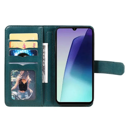 KT Multi-Functional Series-1 For Xiaomi Redmi 14C 4G Case 10 Card Holder Leather Phone Cover Stand