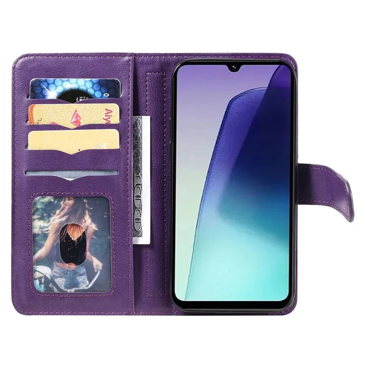 KT Multi-Functional Series-1 For Xiaomi Redmi 14C 4G Case 10 Card Holder Leather Phone Cover Stand