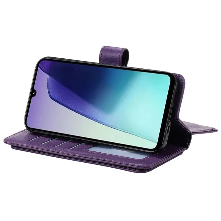 KT Multi-Functional Series-1 For Xiaomi Redmi 14C 4G Case 10 Card Holder Leather Phone Cover Stand