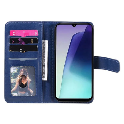 KT Multi-Functional Series-1 For Xiaomi Redmi 14C 4G Case 10 Card Holder Leather Phone Cover Stand