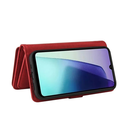 For Xiaomi Redmi 14C 4G Phone Case Zipper Wallet Leather Stand Cover