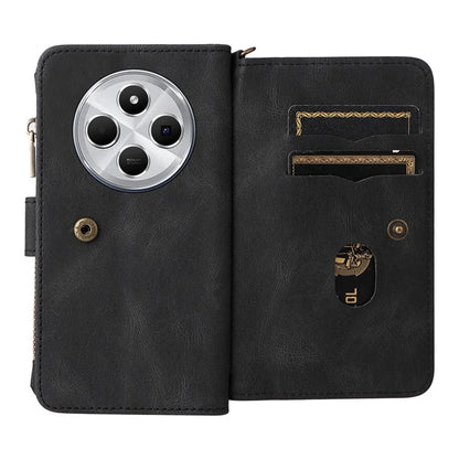 For Xiaomi Redmi 14C 4G Phone Case Zipper Wallet Leather Stand Cover