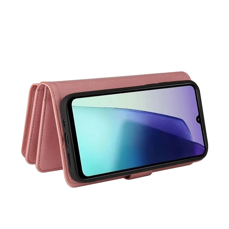 For Xiaomi Redmi 14C 4G Phone Case Zipper Wallet Leather Stand Cover