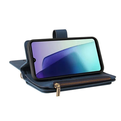 For Xiaomi Redmi 14C 4G Phone Case Zipper Wallet Leather Stand Cover