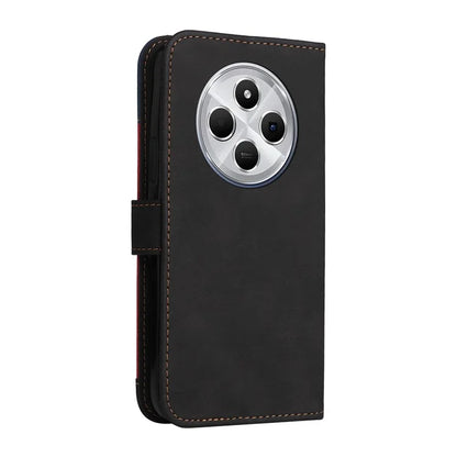 For Xiaomi Redmi 14C 4G Case Flip Wallet Leather Phone Cover 3 Color Splicing