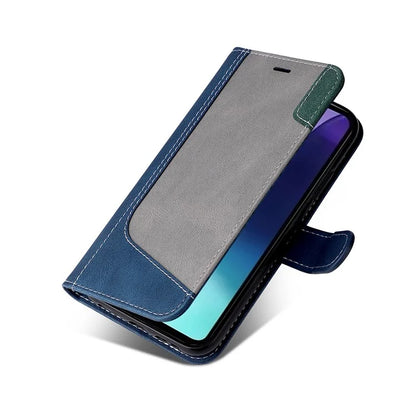 For Xiaomi Redmi 14C 4G Case Flip Wallet Leather Phone Cover 3 Color Splicing