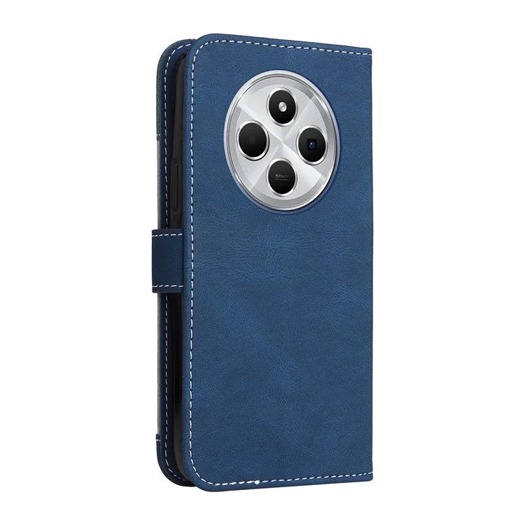 For Xiaomi Redmi 14C 4G Case Flip Wallet Leather Phone Cover 3 Color Splicing