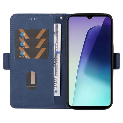 For Xiaomi Redmi 14C 4G Case Rhombus PU Leather Flip Wallet Phone Cover