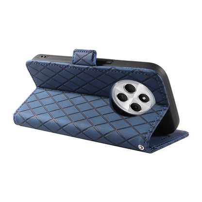 For Xiaomi Redmi 14C 4G Case Rhombus PU Leather Flip Wallet Phone Cover