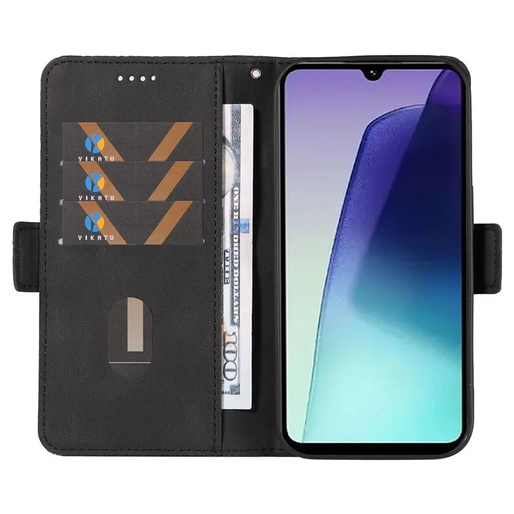 For Xiaomi Redmi 14C 4G Case Rhombus PU Leather Flip Wallet Phone Cover