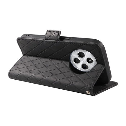 For Xiaomi Redmi 14C 4G Case Rhombus PU Leather Flip Wallet Phone Cover