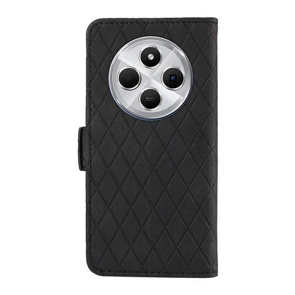 For Xiaomi Redmi 14C 4G Case Rhombus PU Leather Flip Wallet Phone Cover