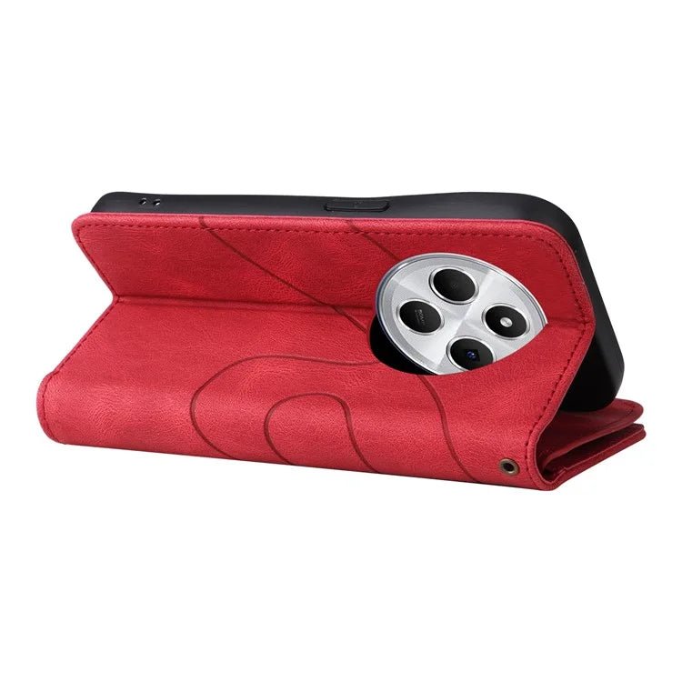 KT Multi-Function Series-5 For Xiaomi Redmi 14C 4G Case Zipper Wallet Leather Phone Cover Stand