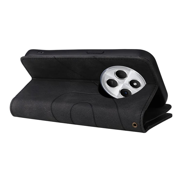 KT Multi-Function Series-5 For Xiaomi Redmi 14C 4G Case Zipper Wallet Leather Phone Cover Stand