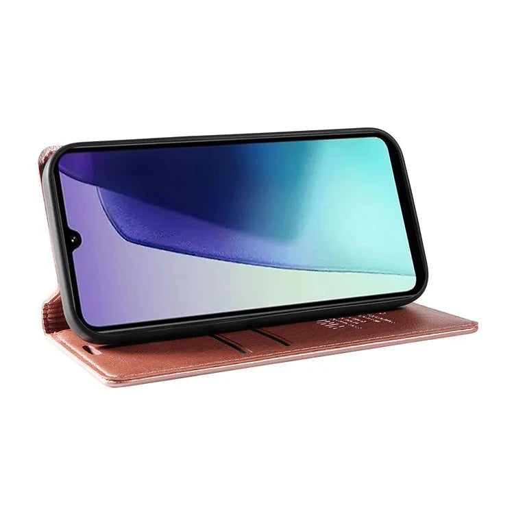 YIKATU YK-006 For Xiaomi Redmi 14C 4G Case Wallet Litchi Grain Leather Phone Cover Magnetic Auto-Absorbed