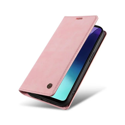 YIKATU YK-006 For Xiaomi Redmi 14C 4G Case Wallet Litchi Grain Leather Phone Cover Magnetic Auto-Absorbed