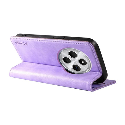 YIKATU YK-006 For Xiaomi Redmi 14C 4G Case Wallet Litchi Grain Leather Phone Cover Magnetic Auto-Absorbed