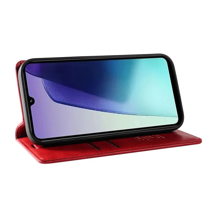 YIKATU YK-006 For Xiaomi Redmi 14C 4G Case Wallet Litchi Grain Leather Phone Cover Magnetic Auto-Absorbed