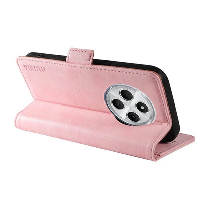 YIKATU YK-007 For Xiaomi Redmi 14C 4G Case Side Buckle PU Leather Phone Cover Litchi Texture