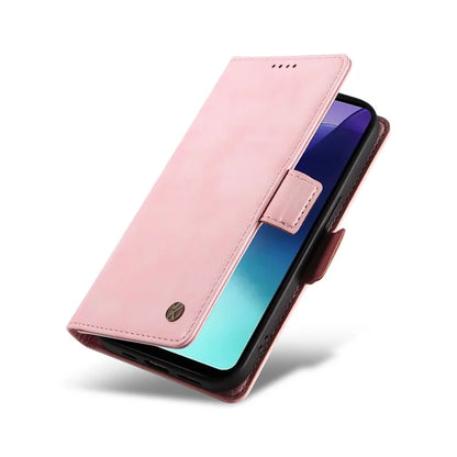 YIKATU YK-007 For Xiaomi Redmi 14C 4G Case Side Buckle PU Leather Phone Cover Litchi Texture