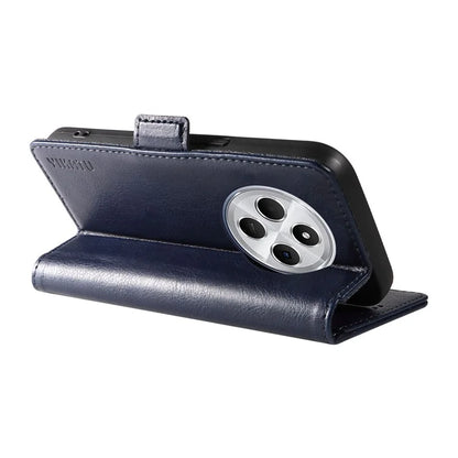 YIKATU YK-007 For Xiaomi Redmi 14C 4G Case Side Buckle PU Leather Phone Cover Litchi Texture
