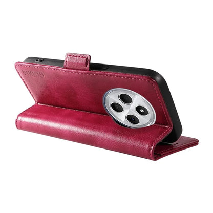 YIKATU YK-007 For Xiaomi Redmi 14C 4G Case Side Buckle PU Leather Phone Cover Litchi Texture
