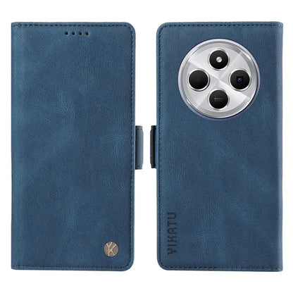 YIKATU YK-005 For Xiaomi Redmi 14C 4G Case PU Leather Wallet Phone Cover Skin Touch Feeling