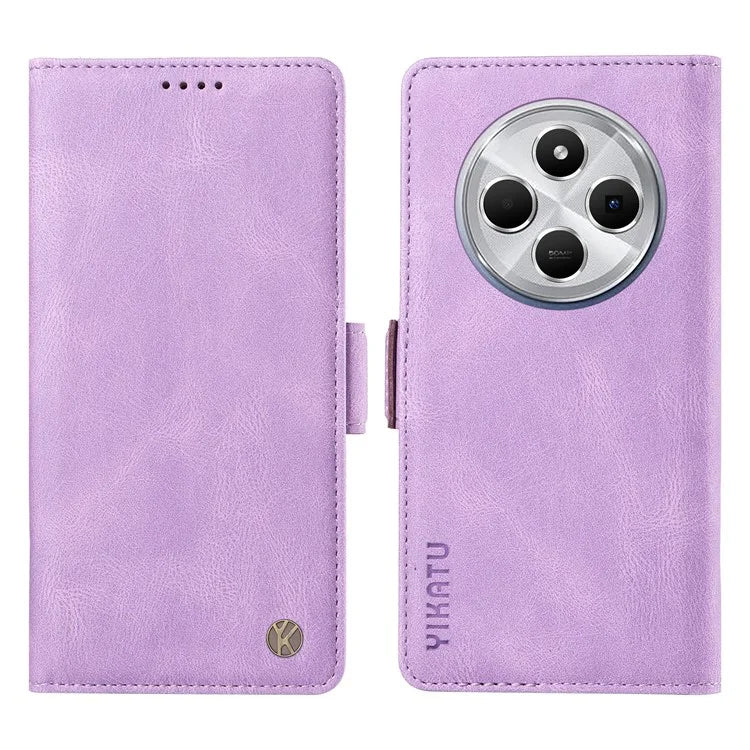 YIKATU YK-005 For Xiaomi Redmi 14C 4G Case PU Leather Wallet Phone Cover Skin Touch Feeling
