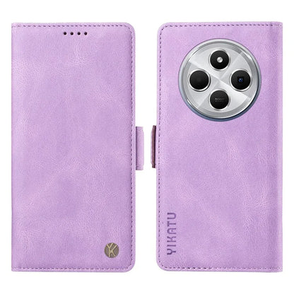 YIKATU YK-005 For Xiaomi Redmi 14C 4G Case PU Leather Wallet Phone Cover Skin Touch Feeling