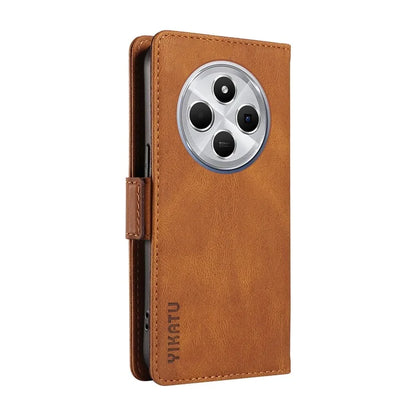 YIKATU YK-005 For Xiaomi Redmi 14C 4G Case PU Leather Wallet Phone Cover Skin Touch Feeling